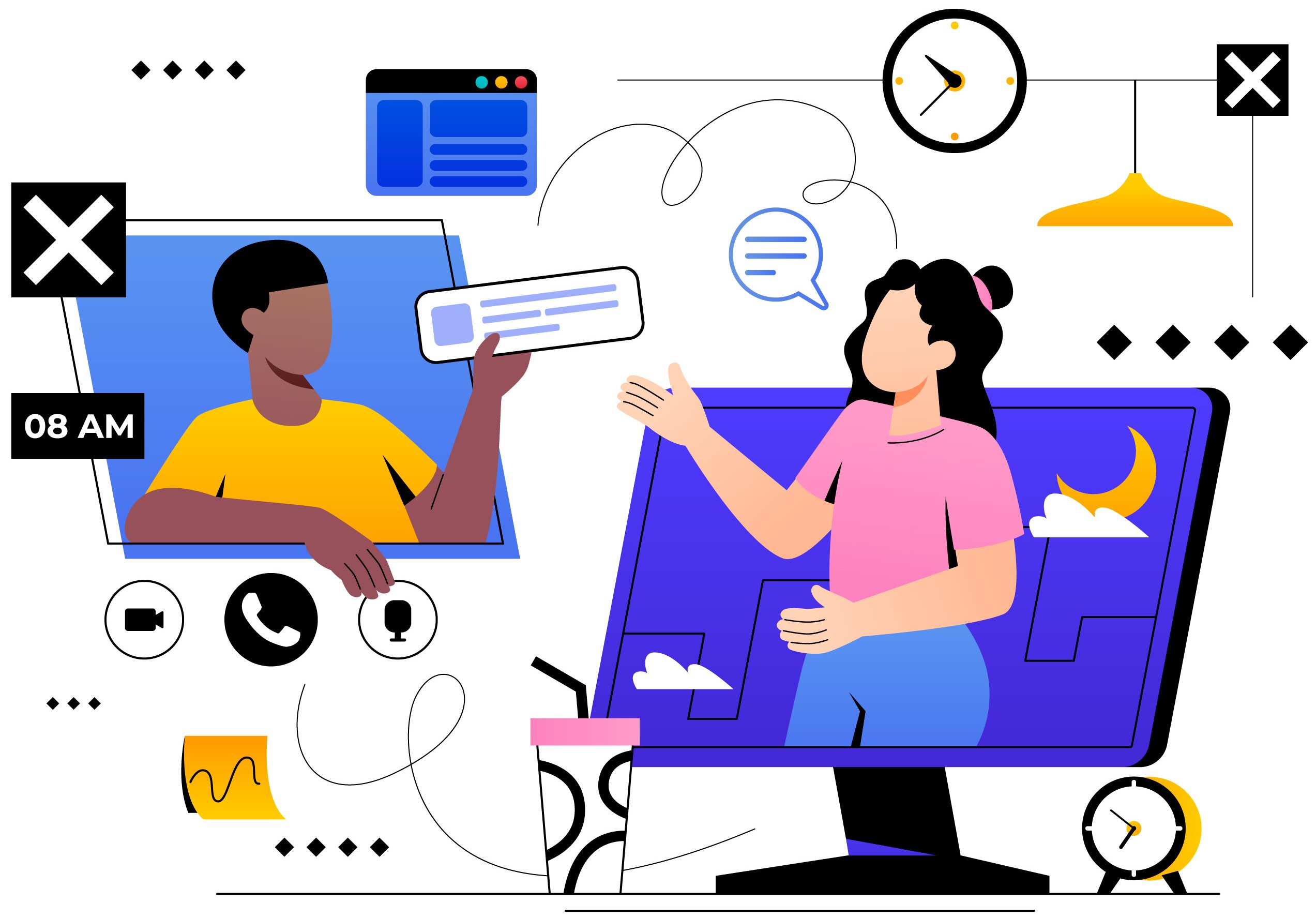 Коммуникация с клиентами